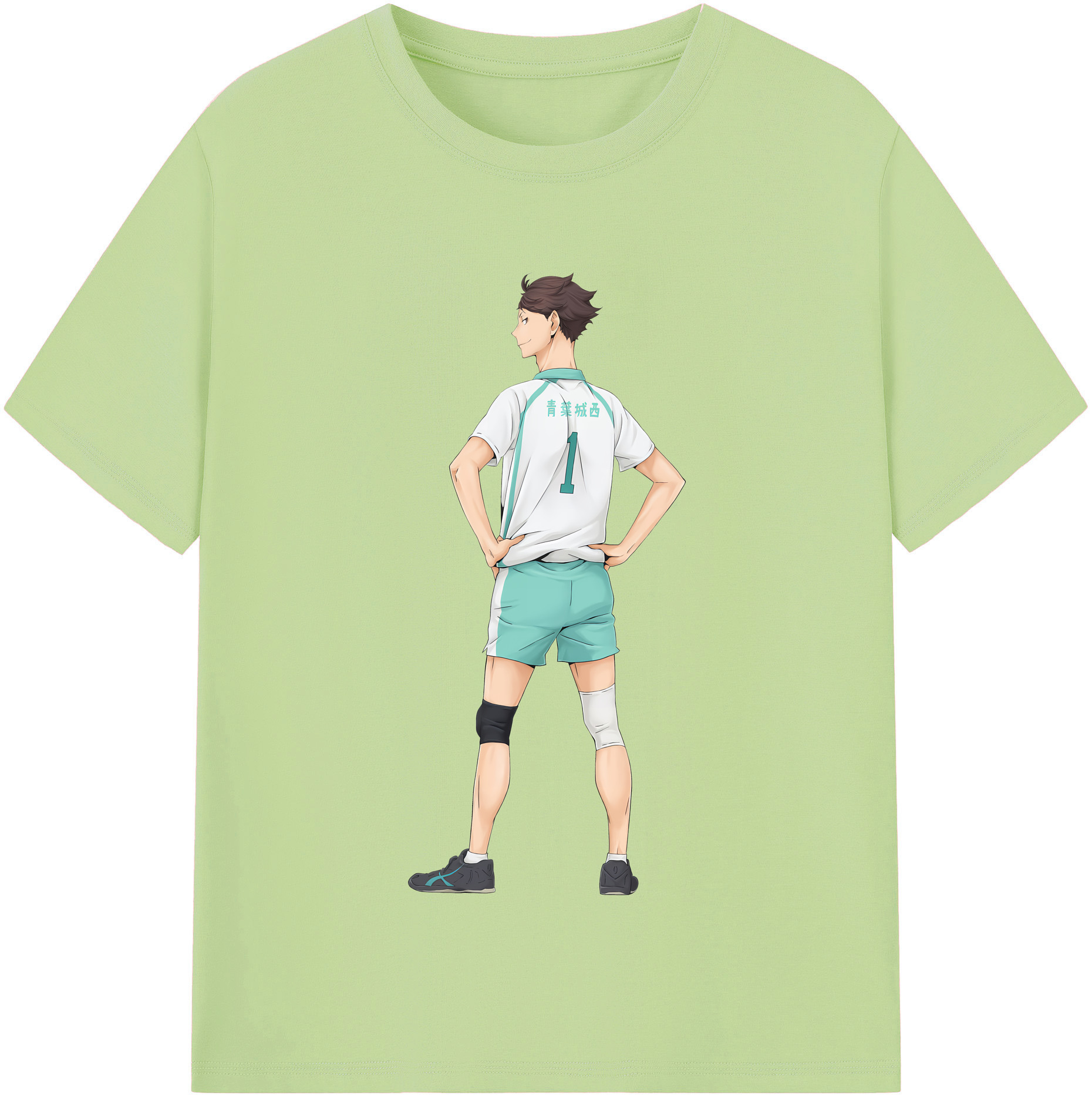 （画像用） ハイキュー!! Haikyu!! 綿100％半袖Tシャツ（フロントプリント）
